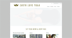 Desktop Screenshot of earthloveyoga.com